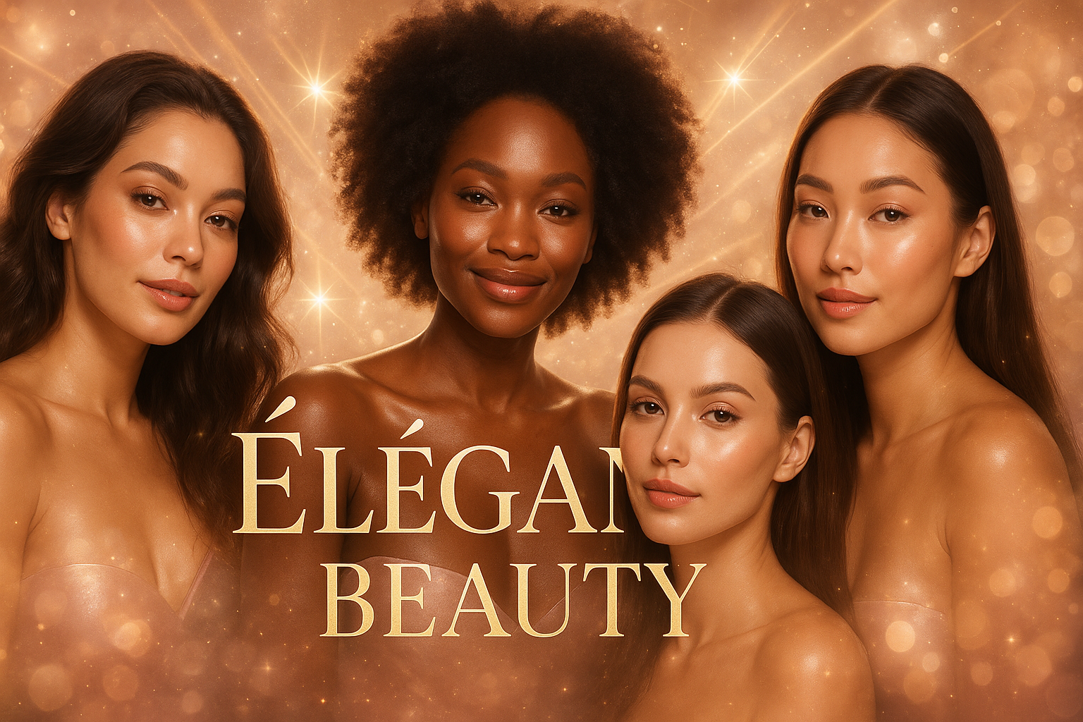 Je veux que tu oe fasse un banière avec le nom de ma marque centre puis quelle femme autour de la marque avec des effet lumineux