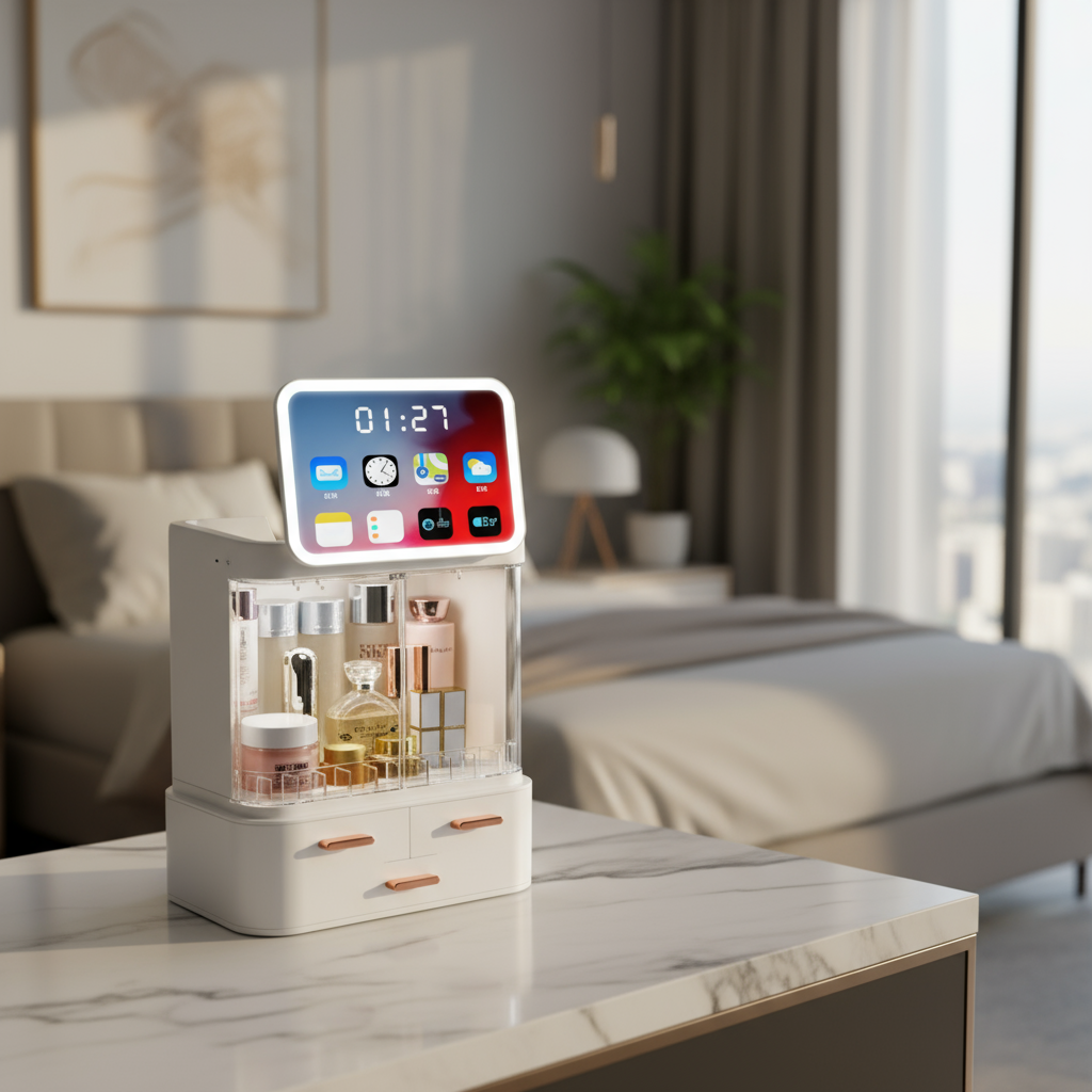 Organisateur seul sur marbre